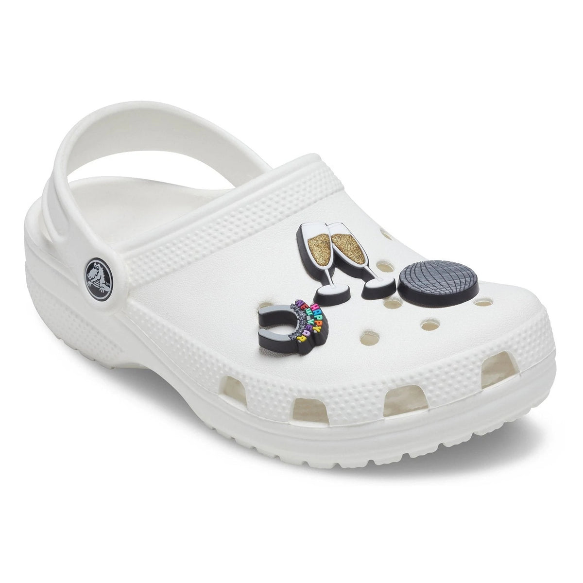 Crocs with shop jibbitz on them