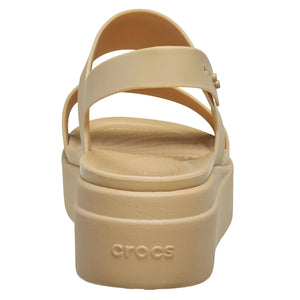 Crocs - Brooklyn Low Wedge Sandal Cashew