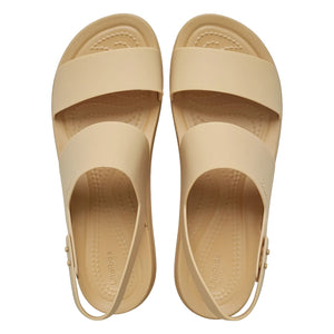 Crocs - Brooklyn Low Wedge Sandal Cashew