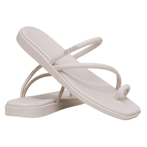 Crocs - Miami Toe Loop Sandal Womens Cocoa Cream
