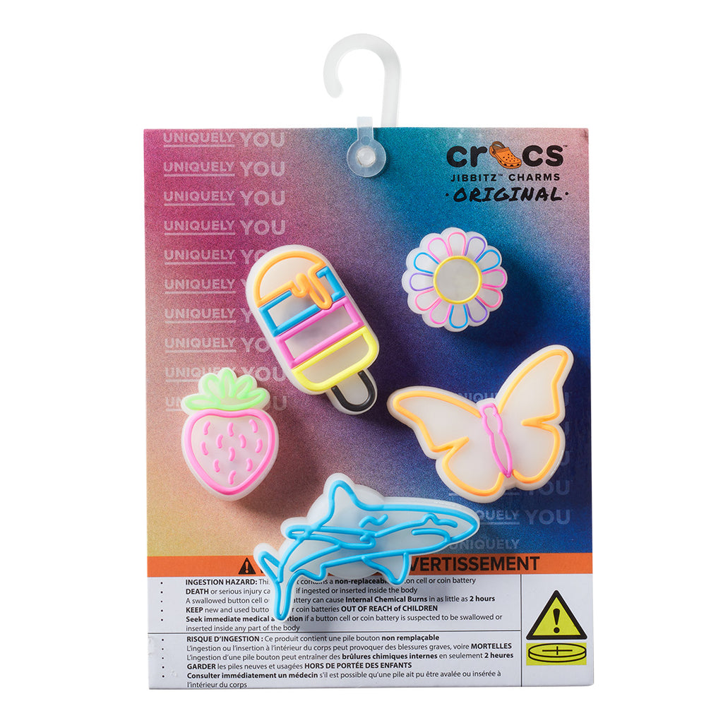 Crocs - Jibbitz Lights Up Summer 5 Pack