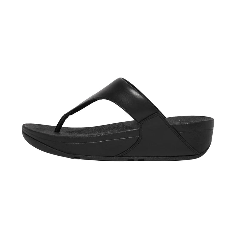 FitFlop - Lulu Leather Sandal Womens Black