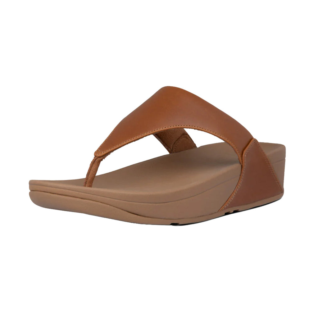 FitFlop - Lulu Leather Sandal Womens Light Tan