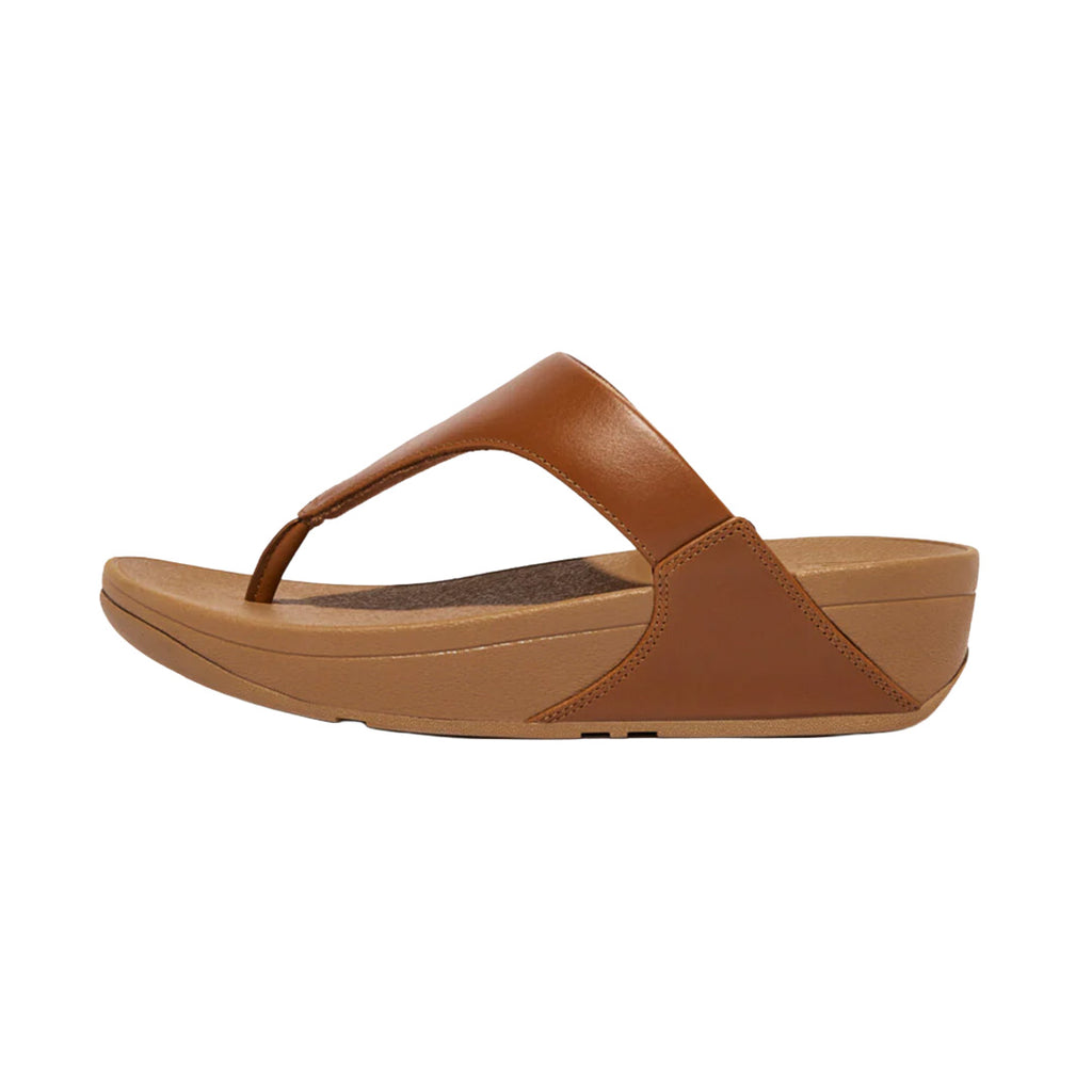 FitFlop - Lulu Leather Sandal Womens Light Tan
