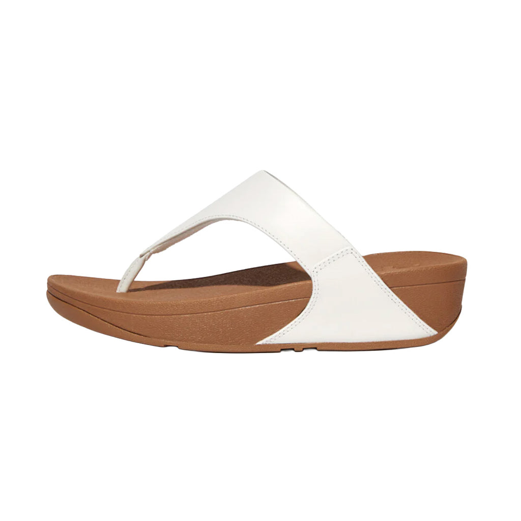 FitFlop - Lulu Leather Sandal Womens Urban White