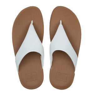FitFlop - Lulu Leather Sandal Womens Urban White