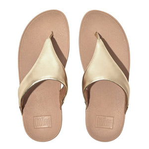 FitFlop - Lulu Leather Sandal Womens Platino