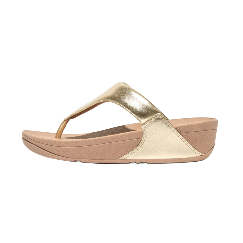 FitFlop - Lulu Leather Sandal Womens Platino