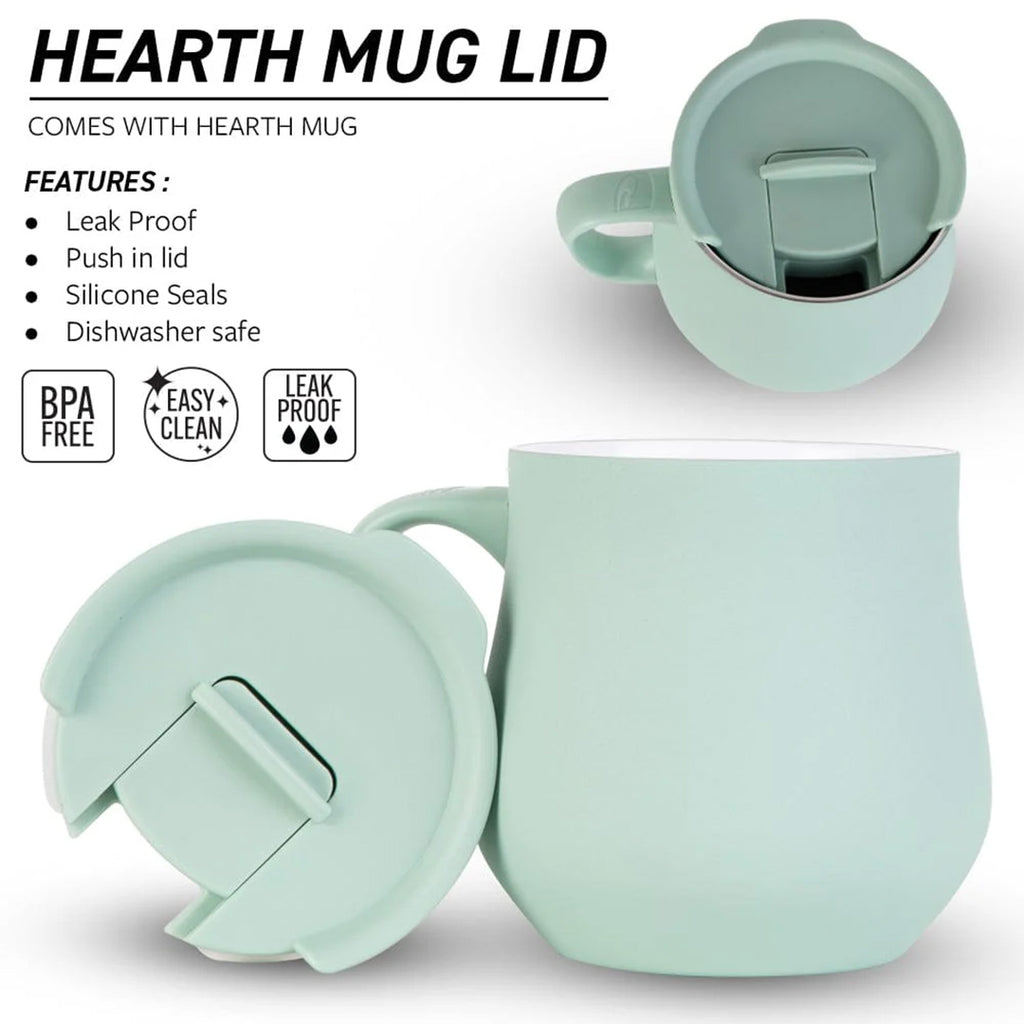 Lizzard - Hearth Mug 360ML Ceramic Coated Inner Lead Free Froth