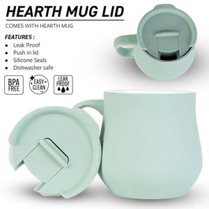 Lizzard - Hearth Mug 360ML Ceramic Coated Inner Lead Free Froth