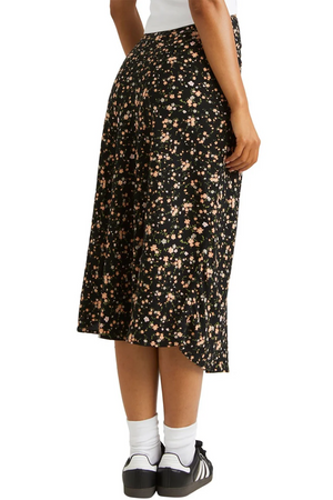 RVCA - Annika Midi Skirt Womens Copper Tan