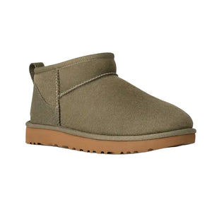 Ugg - Classic Ultra Mini Boot Womens Moss Green / Amphora