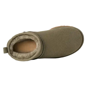 Ugg - Classic Ultra Mini Boot Womens Moss Green / Amphora