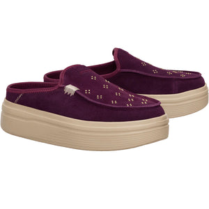 Hey Dude - Austin Lift Suede Stud Fig Purple Women Shoe