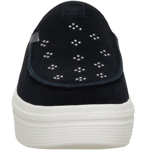 Hey Dude - Austin Lift Suede Stud Black Women Shoe