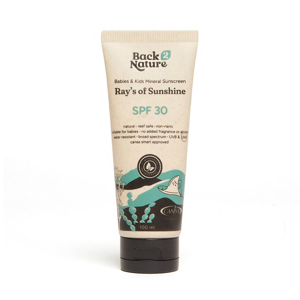 Back 2 Nature - Ray's of Sunshine Mineral Sunscreen SPF 30 (100ml)