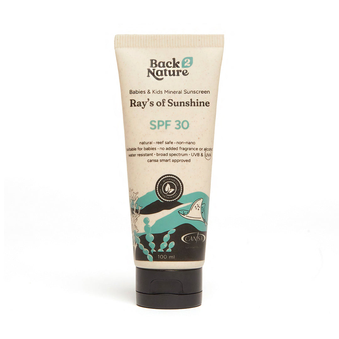 Back 2 Nature Rays of Sunshine Mineral Sunscreen SPF 30 - Krystal ...