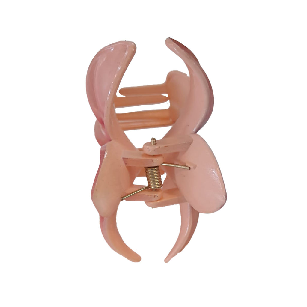Bali Addiction -  Frangipani Flower Hair Clip Peach & Red