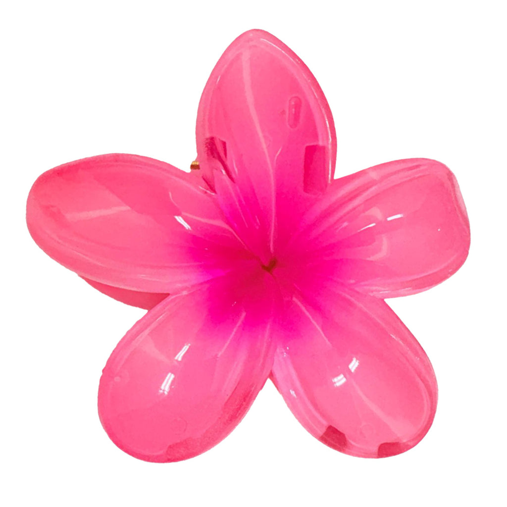 Bali Addiction -  Frangipani Flower Hair Clip Pink & Fuchsia