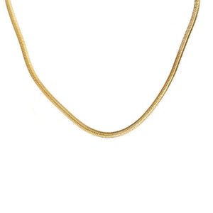 Bali Addiction - Gold 2mm Snake Chain Necklace