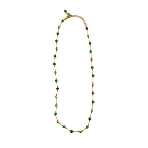 Bali Addiction - Gold Beaded Detail Necklace