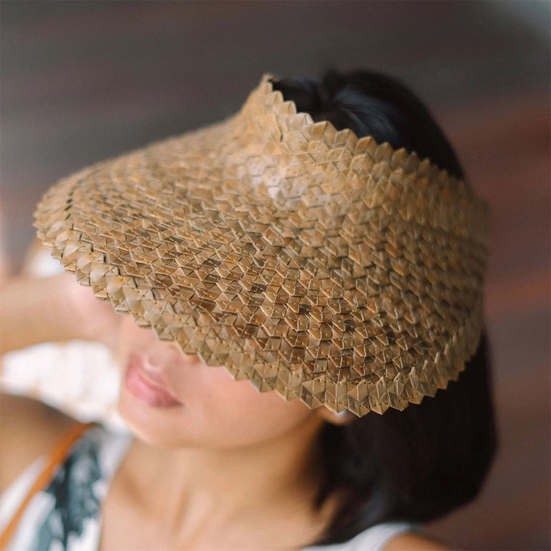 Bali Addiction - Palm Leaf Sun Visor