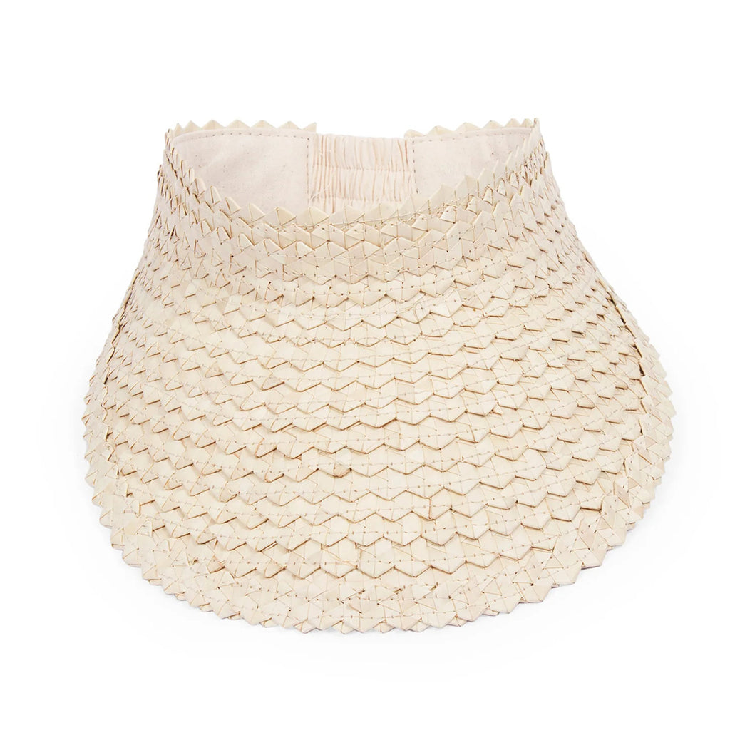 Bali Addiction - Palm Leaf Sun Visor Natural