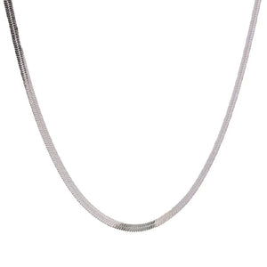 Bali Addiction - Silver 1mm Snake Chain Necklace