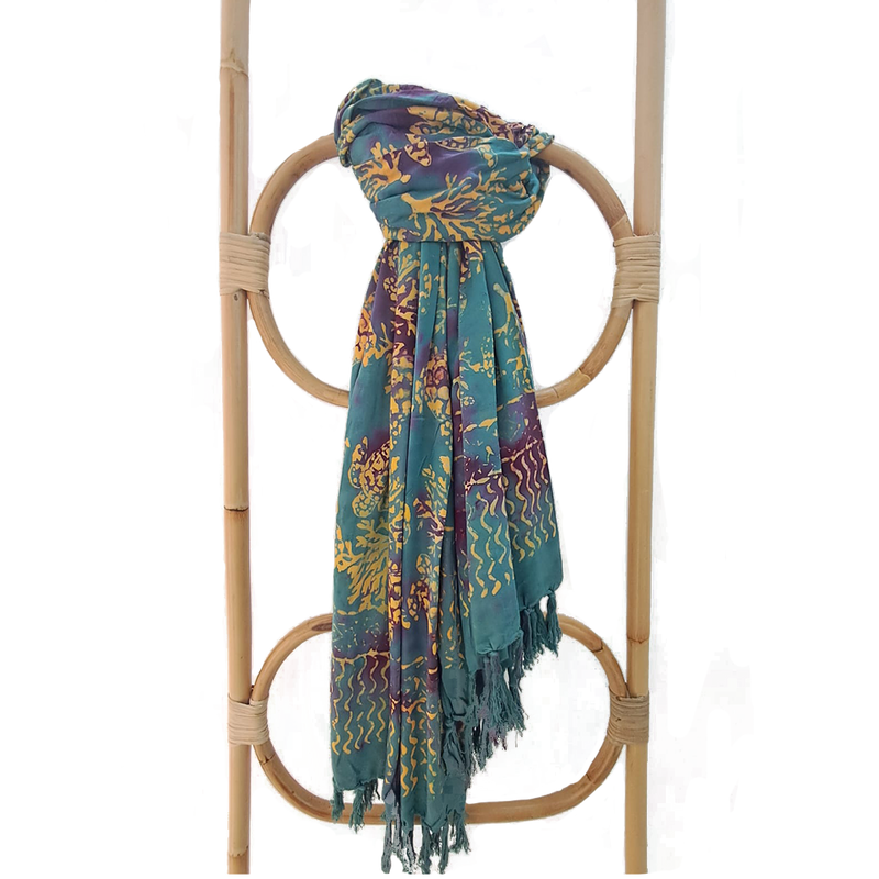Bali Addiction - Turtle & Coral Sarong