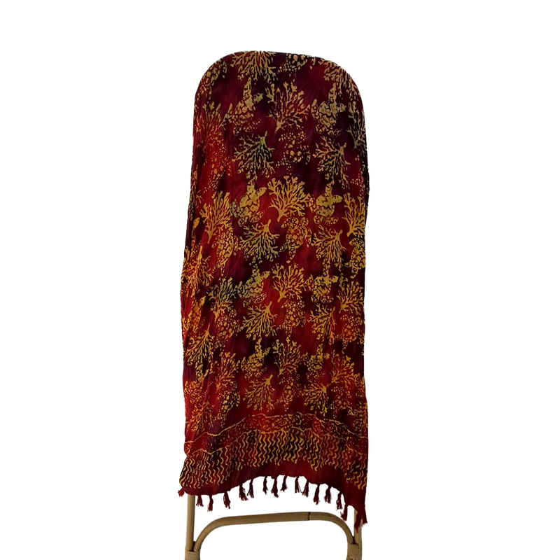 Bali Addiction - Turtle & Coral Sarong