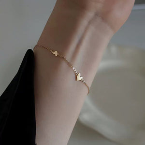 Bali Addiction - Gold Heart Bracelet