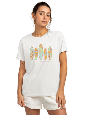 Billabong - CT Board T-Shirt Womens White