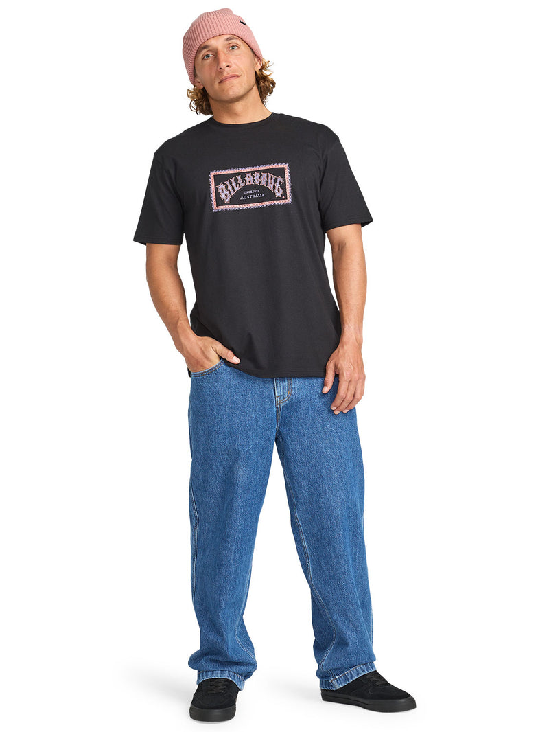 Billabong - Arch Frame Short Sleeve T-Shirt Mens Black