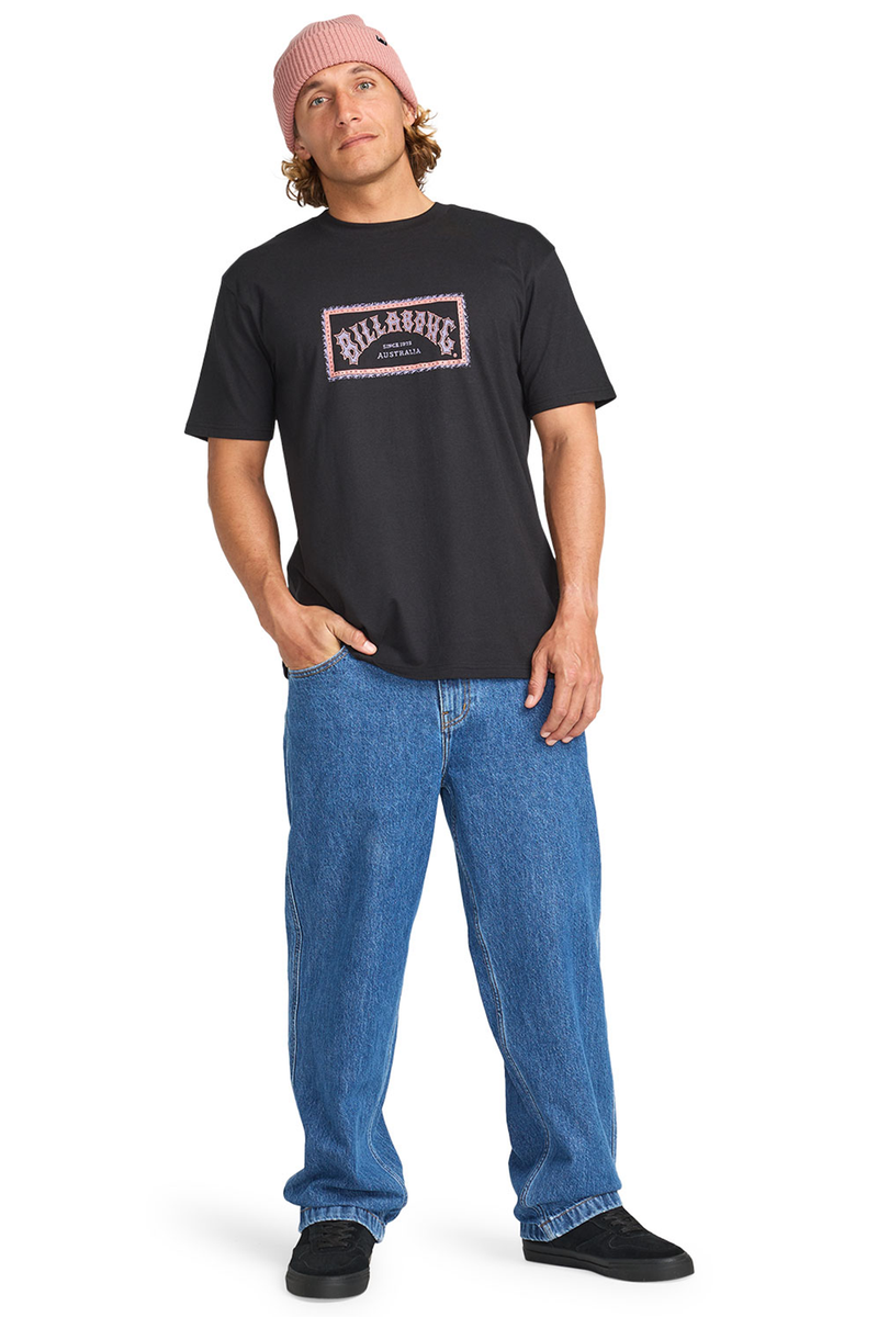 Billabong - Arch Frame Short Sleeve T-Shirt Mens Black