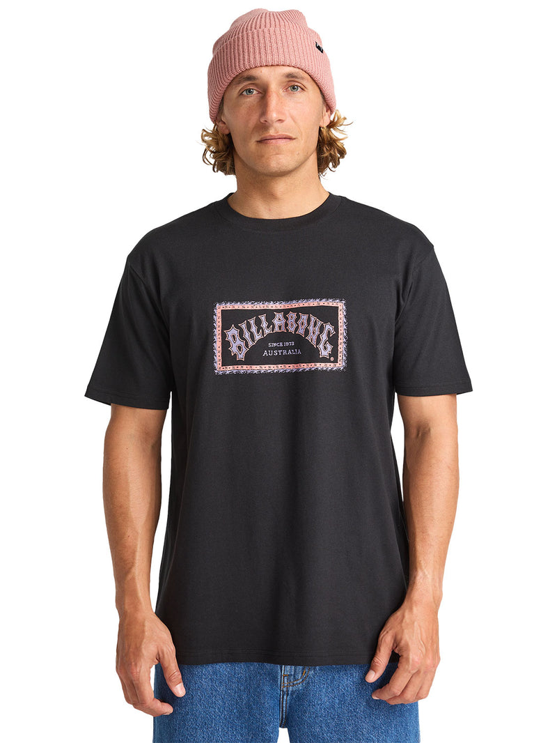 Billabong - Arch Frame Short Sleeve T-Shirt Mens Black