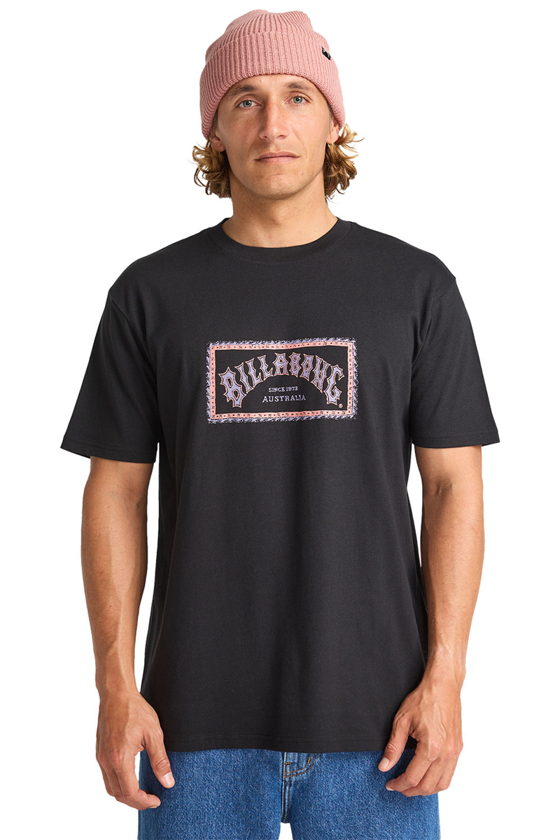 Billabong - Arch Frame Short Sleeve T-Shirt Mens Black