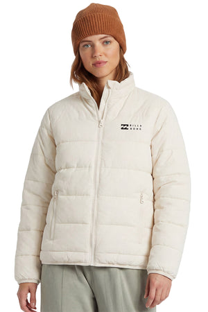 Billabong - Full Zip Puffer Jacket Salt Crystal Ladies