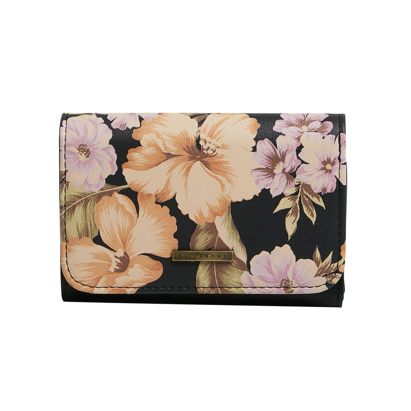 Billabong  - Calypso Trifold Floral Womans Wallet
