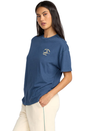 Billabong - Catch Feelings T-Shirt Womens Navy