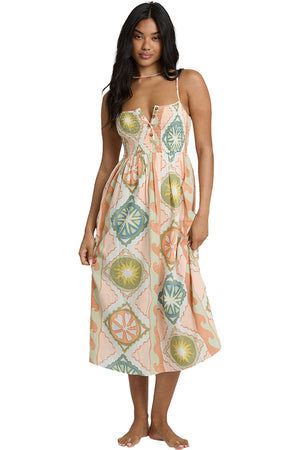 Billabong - Fever Dream Midi Dress Womens White Cap