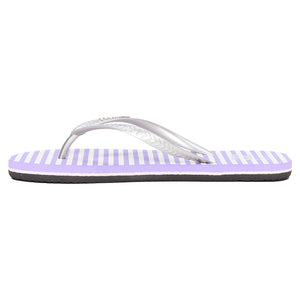 Billabong - Fiji Print Flip Flop Womens Silver/Lavender