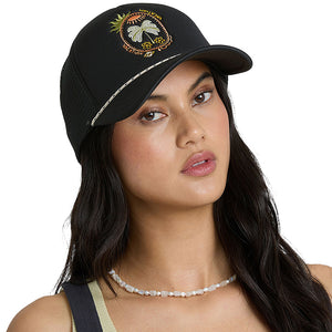 Billabong - Grandpa Trucker Cap Womens Off Black