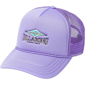 Billabong - Grandpa Trucker Cap Womens Purple Ash