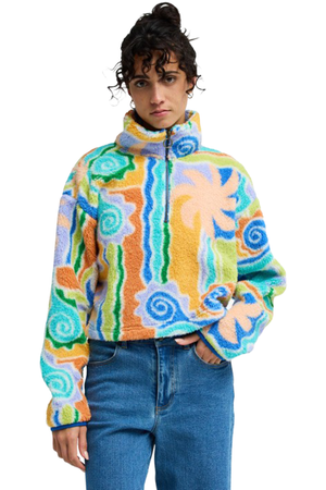 Billabong - Holiday Sherpa Pullover Womens Multi