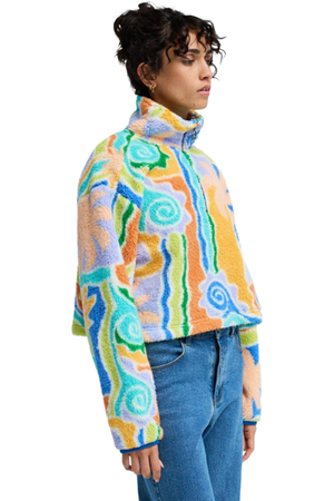 Billabong - Holiday Sherpa Pullover Womens Multi