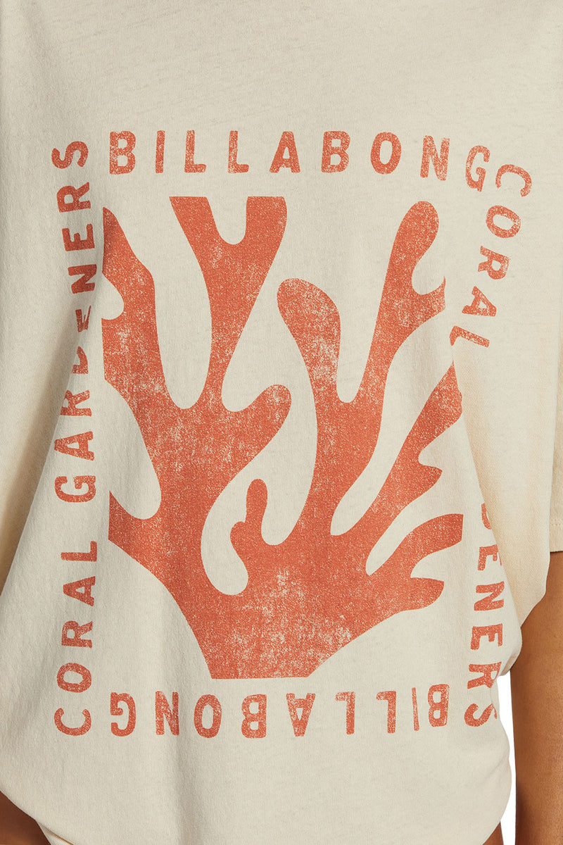 Billabong - Ladies True Coral Gardener T-Shirt