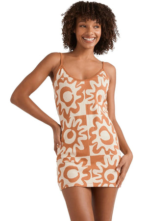 Billabong - Lost On You Knit Mini Dress Womens Sunburnt