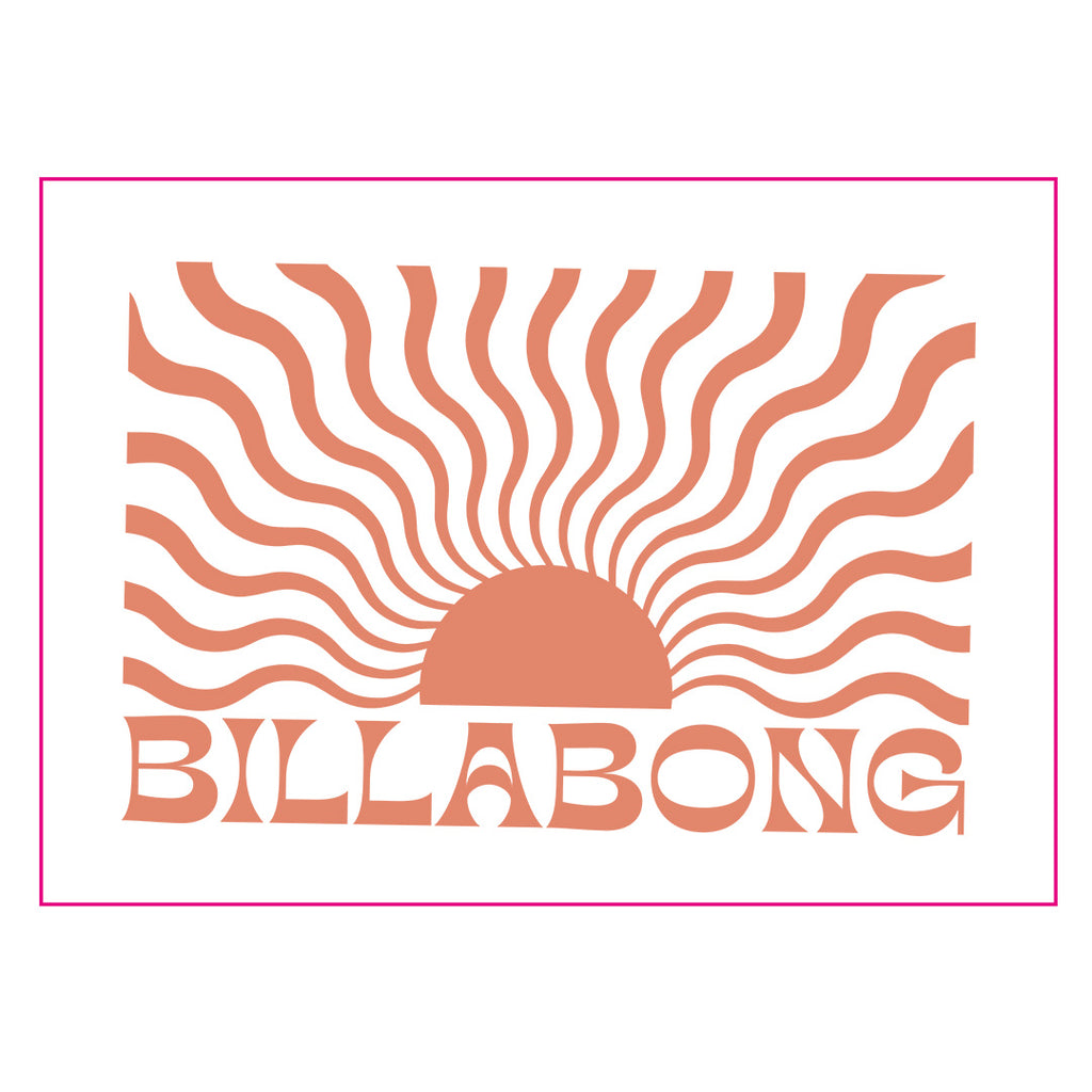 Billabong  - Sun Rays Seasonal Sticker