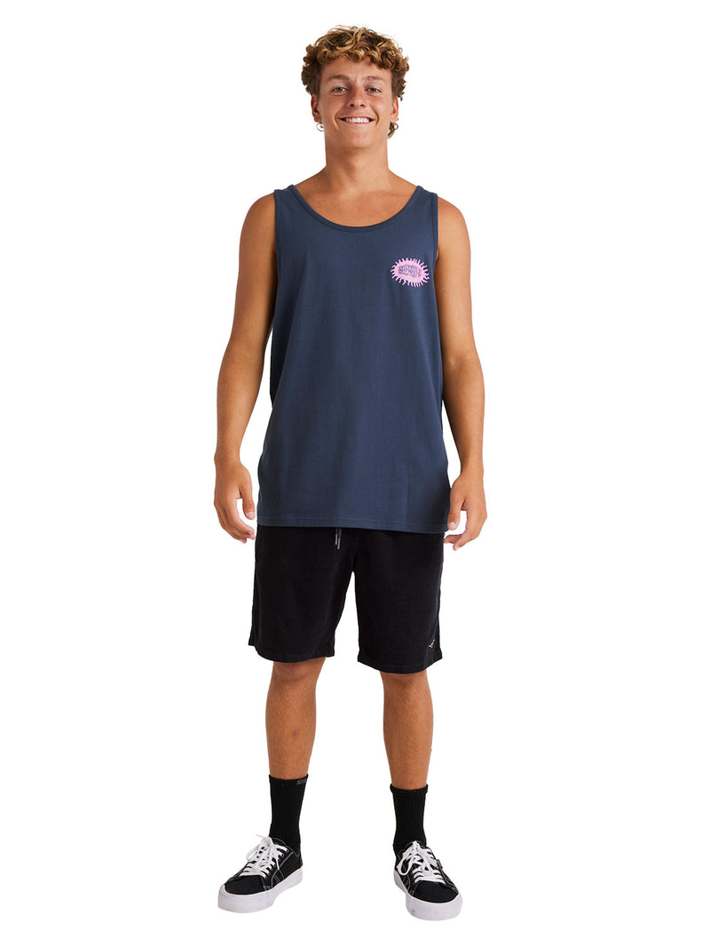Billabong - Sunwrap Tank Vest Mens Dusty Navy