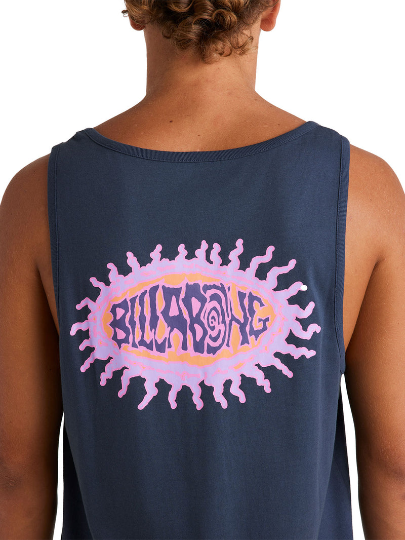Billabong - Sunwrap Tank Vest Mens Dusty Navy